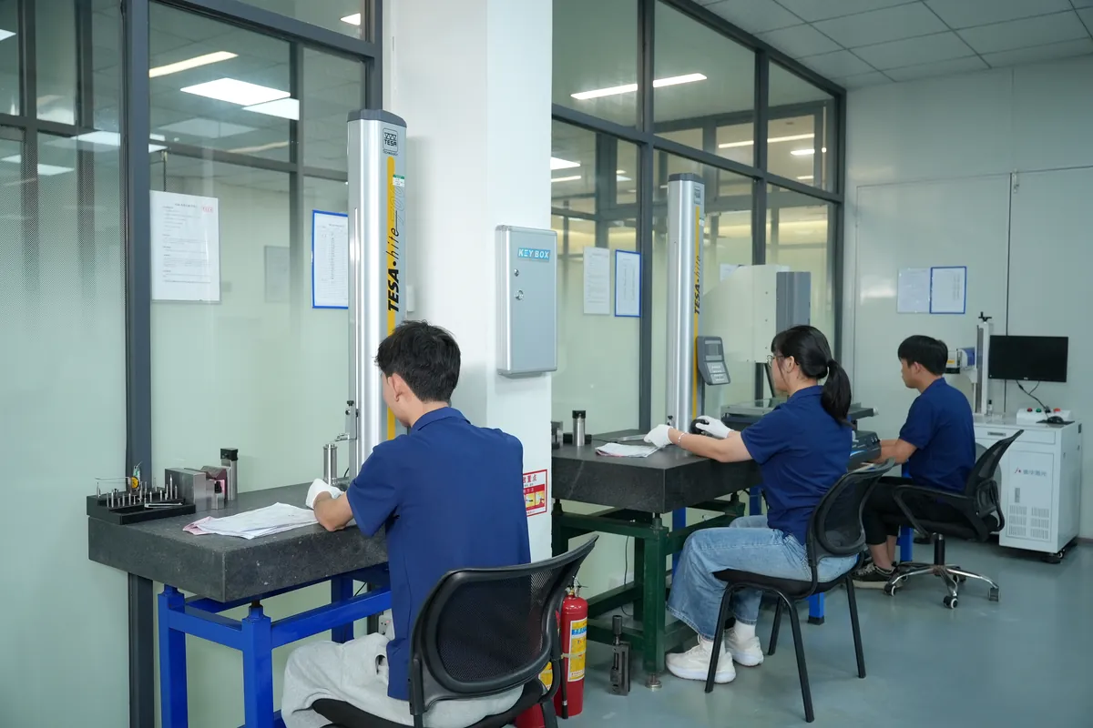 Salle de contrôle TaiMachining pour vérification dimensionnelle